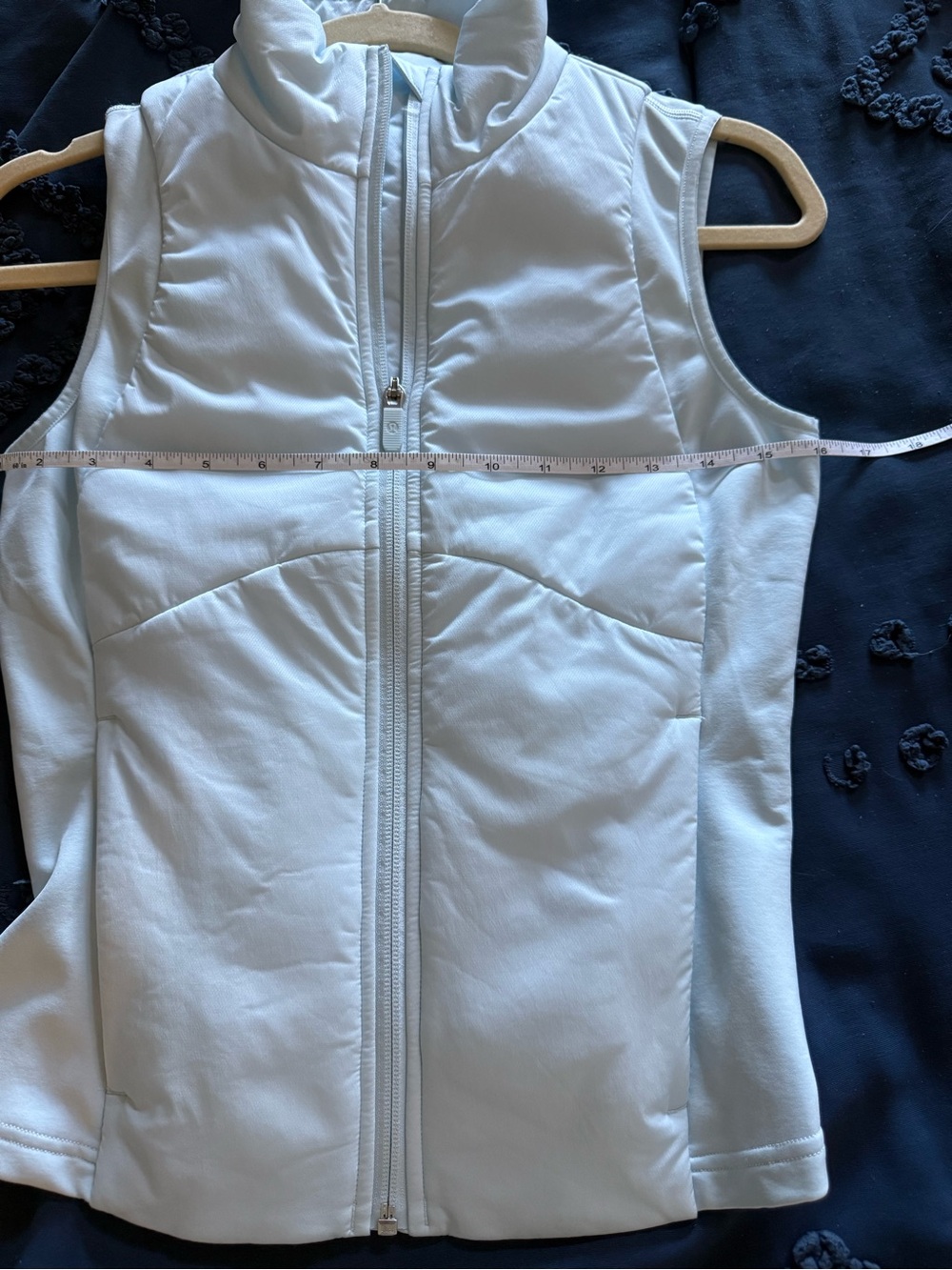 lululemon athletica Light Blue Puffer Vest - Picture 3 of 4
